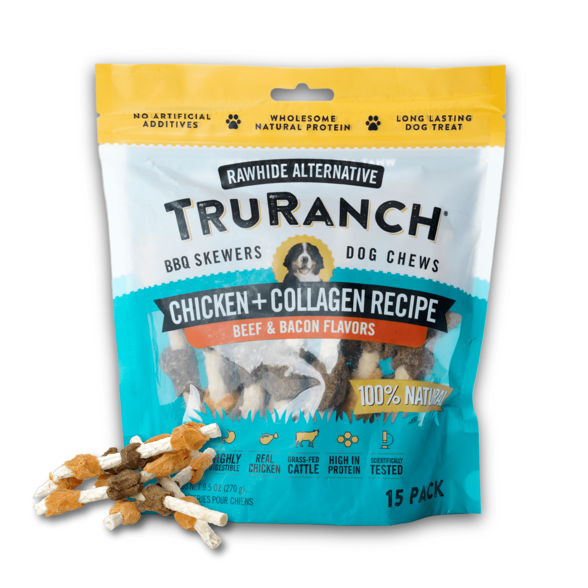 TruRanch Skewers collagen chews